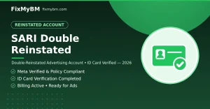 Double Reinstated Account (SARI) + ID Card — Aged with Friends (Philippines)