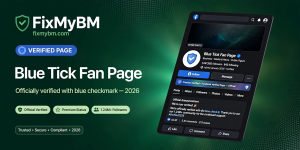 Facebook Blue Tick Fan Page (Verified)