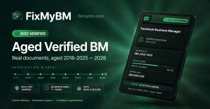 Real Doc Verified Facebook BM — Aged (2018–2025)