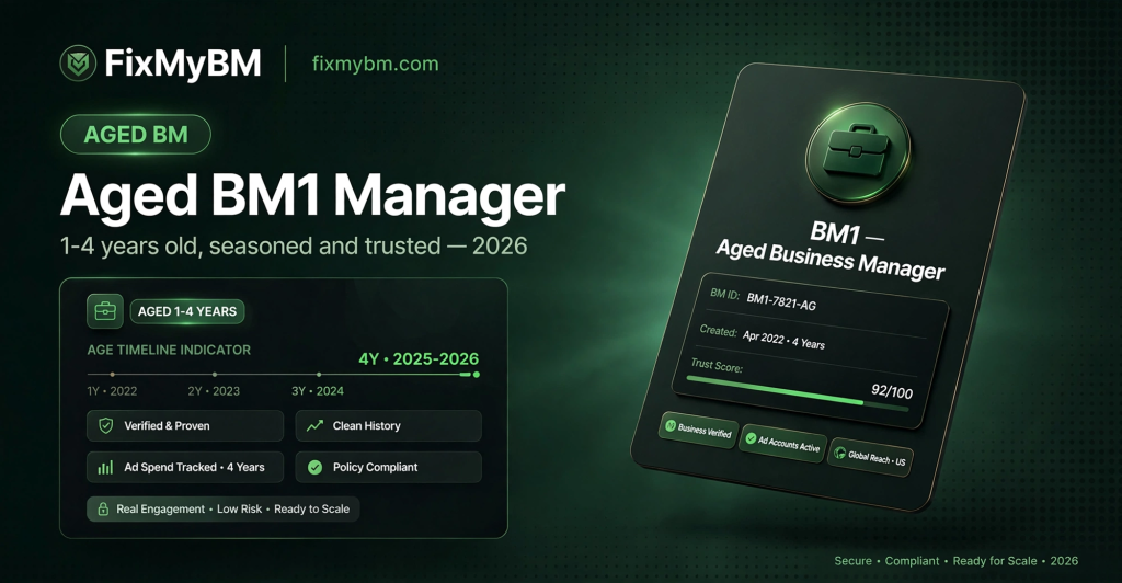 BM1 Aged Business Manager (1–4 Years)