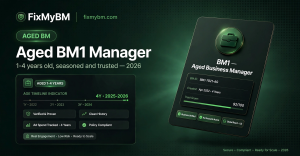 BM1 Aged Business Manager (1–4 Years)